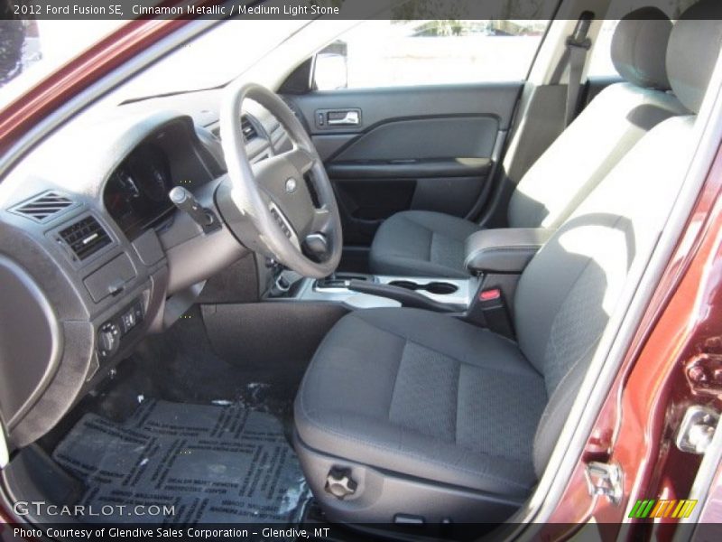 Cinnamon Metallic / Medium Light Stone 2012 Ford Fusion SE