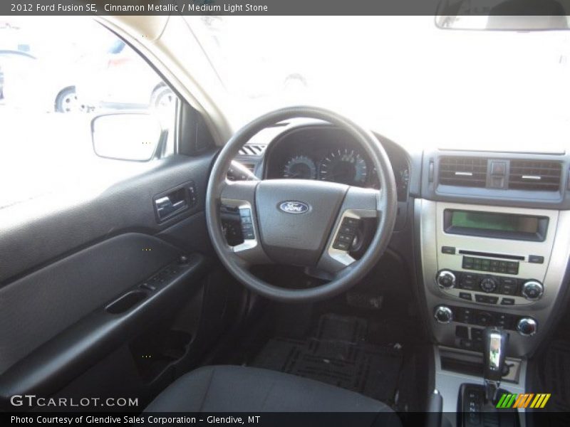 Cinnamon Metallic / Medium Light Stone 2012 Ford Fusion SE