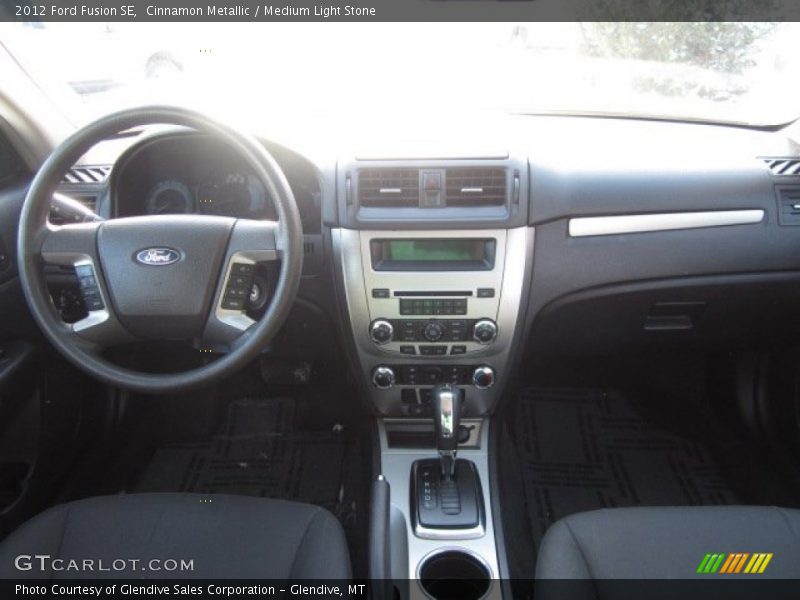 Cinnamon Metallic / Medium Light Stone 2012 Ford Fusion SE
