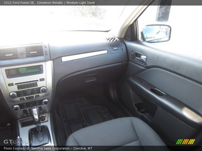 Cinnamon Metallic / Medium Light Stone 2012 Ford Fusion SE
