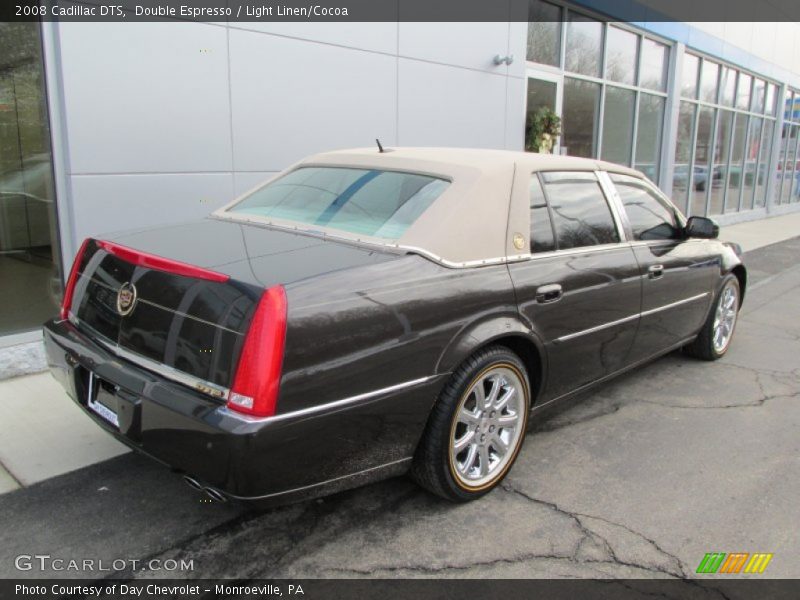 Double Espresso / Light Linen/Cocoa 2008 Cadillac DTS