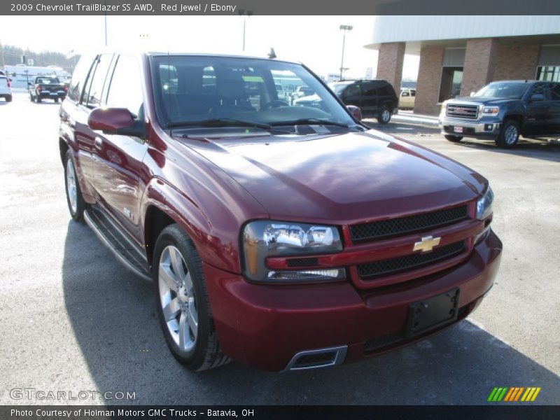 Red Jewel / Ebony 2009 Chevrolet TrailBlazer SS AWD