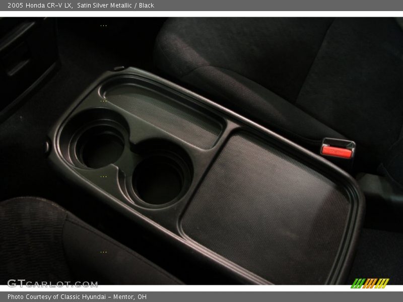 Satin Silver Metallic / Black 2005 Honda CR-V LX