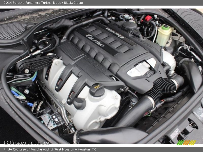  2014 Panamera Turbo Engine - 4.8 Liter DFI Twin-Turbocharged DOHC 32-Valve VVT V8