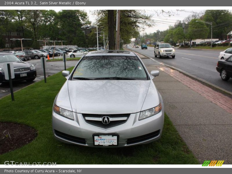 Satin Silver Metallic / Ebony 2004 Acura TL 3.2