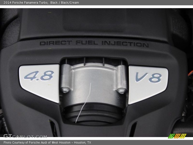  2014 Panamera Turbo Engine - 4.8 Liter DFI Twin-Turbocharged DOHC 32-Valve VVT V8