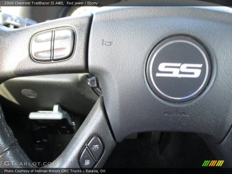 Red Jewel / Ebony 2009 Chevrolet TrailBlazer SS AWD