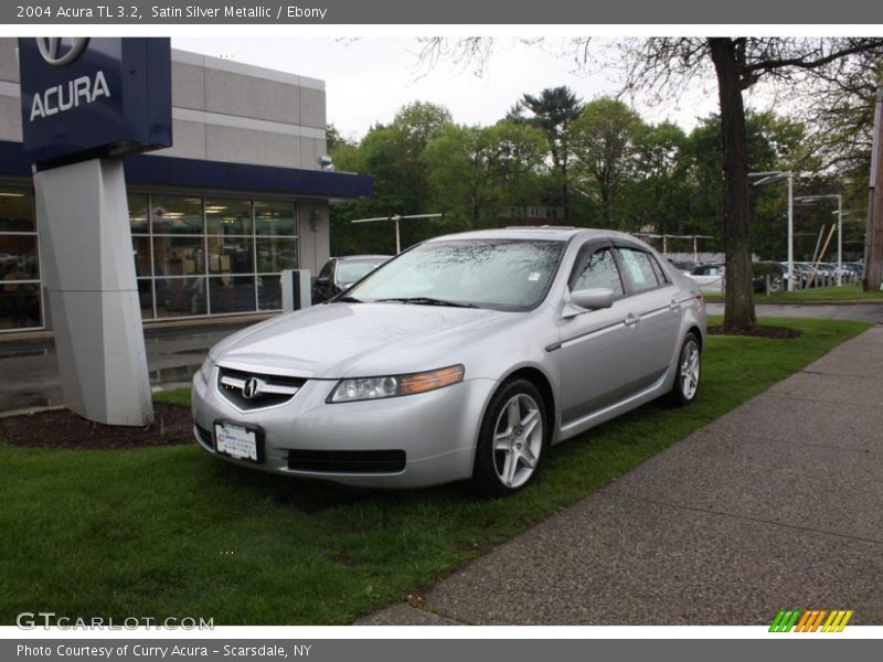 Satin Silver Metallic / Ebony 2004 Acura TL 3.2