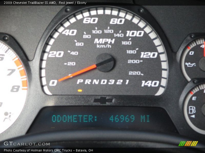Red Jewel / Ebony 2009 Chevrolet TrailBlazer SS AWD