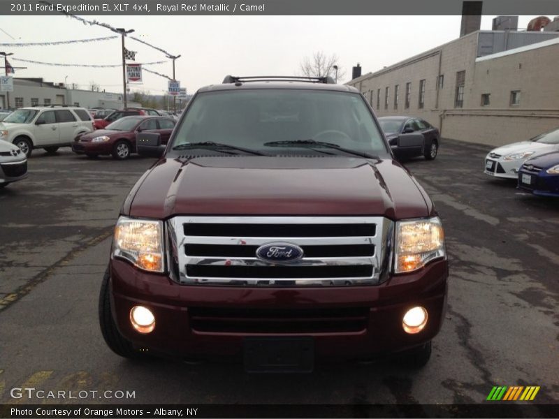 Royal Red Metallic / Camel 2011 Ford Expedition EL XLT 4x4