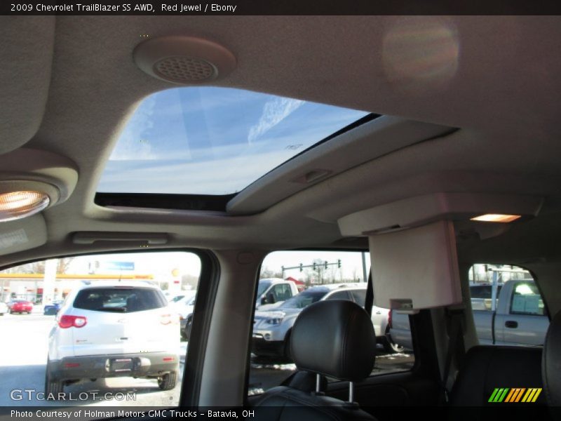 Sunroof of 2009 TrailBlazer SS AWD