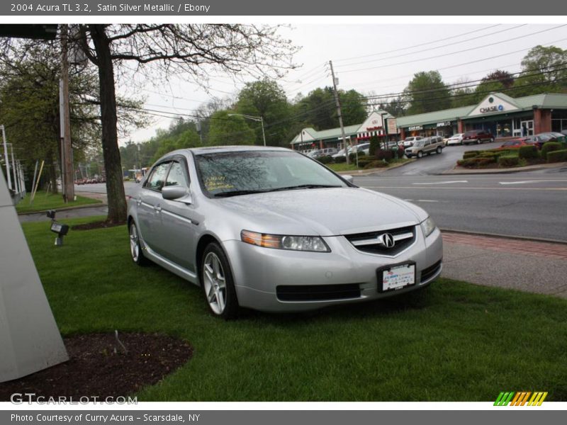 Satin Silver Metallic / Ebony 2004 Acura TL 3.2