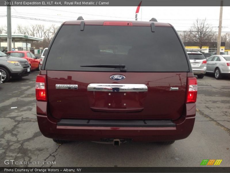 Royal Red Metallic / Camel 2011 Ford Expedition EL XLT 4x4