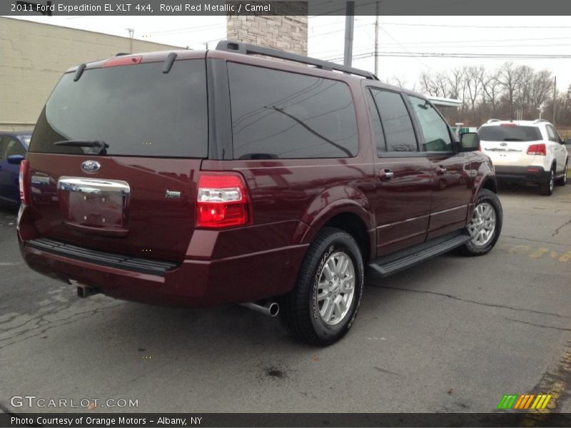 Royal Red Metallic / Camel 2011 Ford Expedition EL XLT 4x4