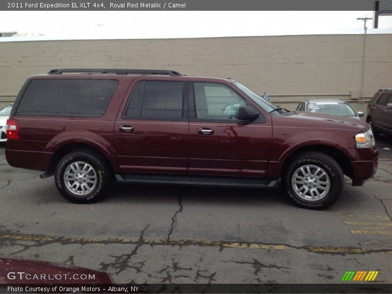 Royal Red Metallic / Camel 2011 Ford Expedition EL XLT 4x4