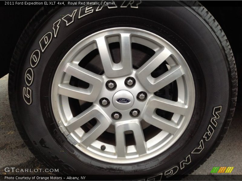 Royal Red Metallic / Camel 2011 Ford Expedition EL XLT 4x4