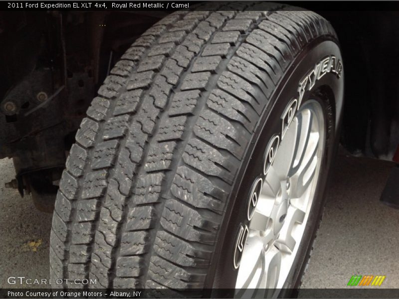Royal Red Metallic / Camel 2011 Ford Expedition EL XLT 4x4