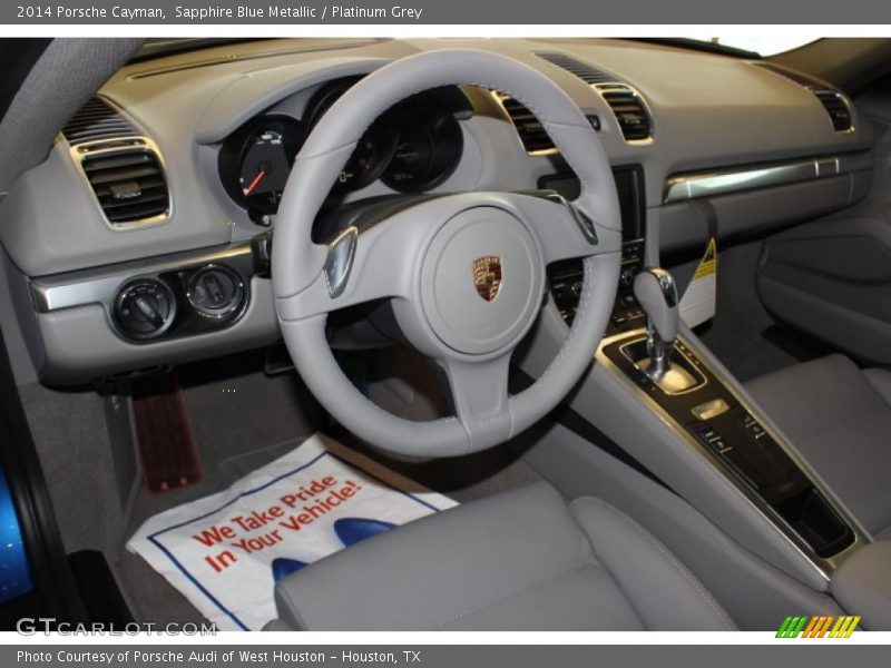 Dashboard of 2014 Cayman 