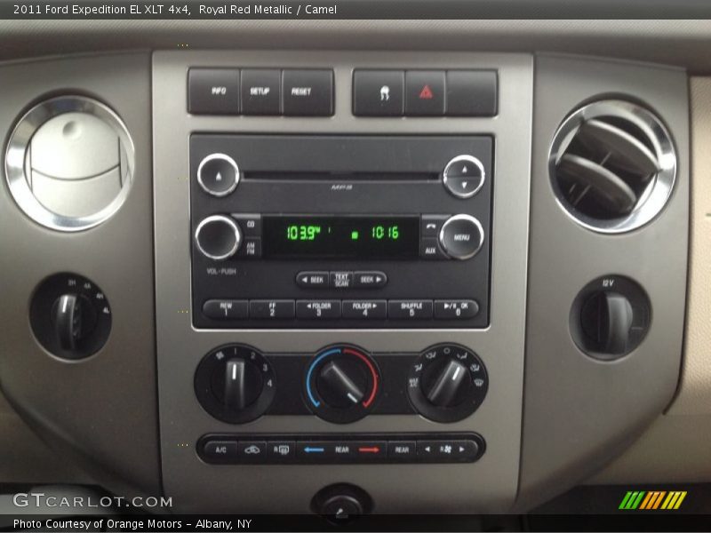 Royal Red Metallic / Camel 2011 Ford Expedition EL XLT 4x4