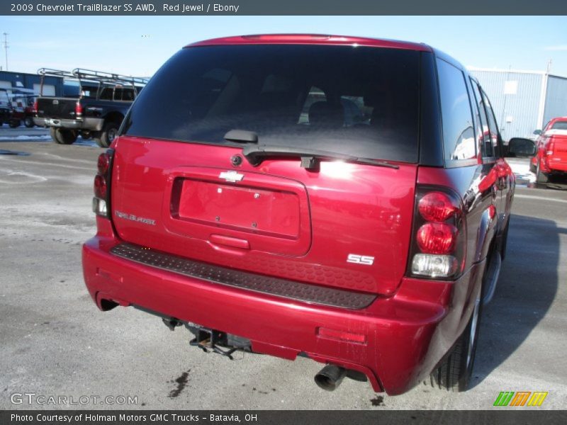 Red Jewel / Ebony 2009 Chevrolet TrailBlazer SS AWD