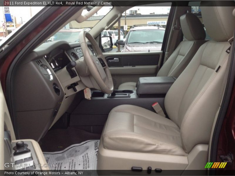 Royal Red Metallic / Camel 2011 Ford Expedition EL XLT 4x4