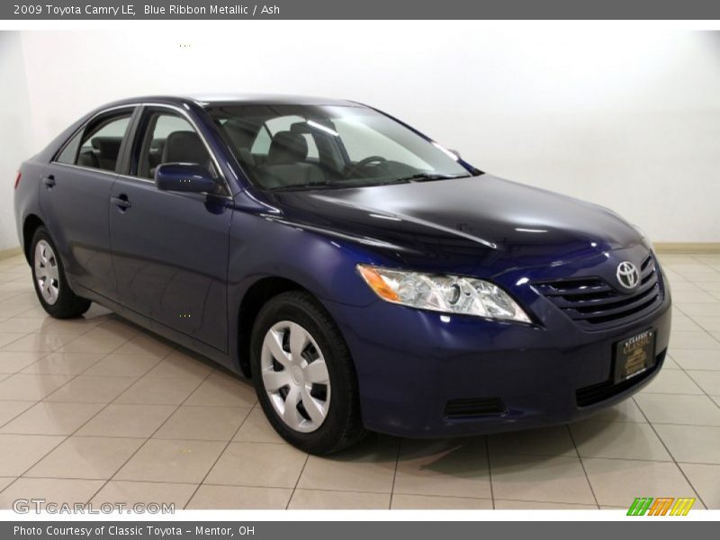 Blue Ribbon Metallic / Ash 2009 Toyota Camry LE