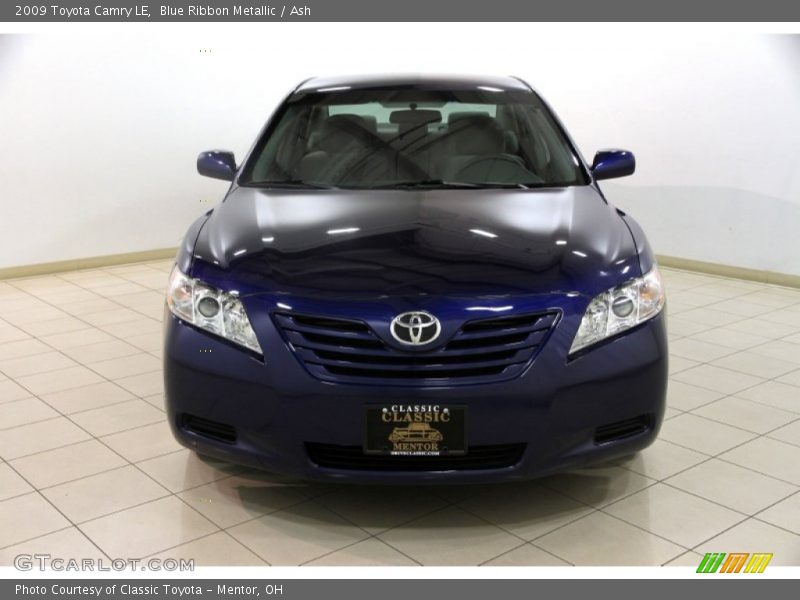 Blue Ribbon Metallic / Ash 2009 Toyota Camry LE