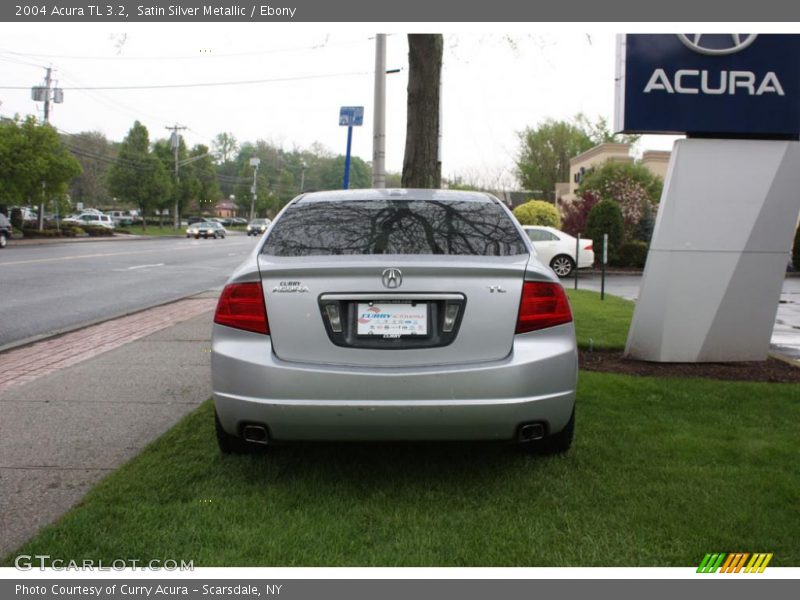Satin Silver Metallic / Ebony 2004 Acura TL 3.2