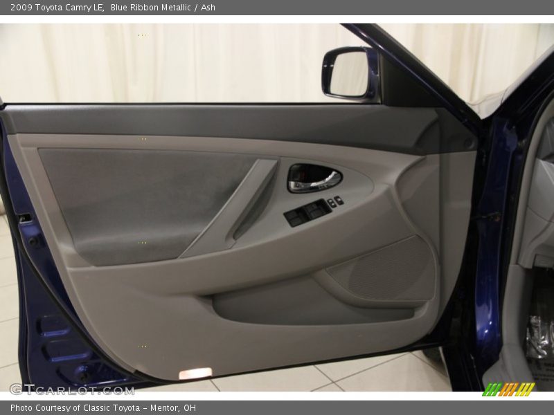 Blue Ribbon Metallic / Ash 2009 Toyota Camry LE