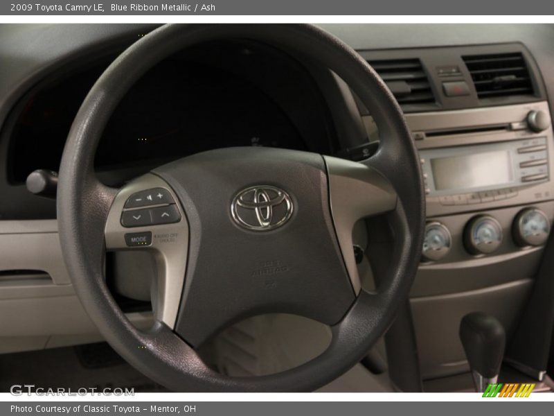Blue Ribbon Metallic / Ash 2009 Toyota Camry LE