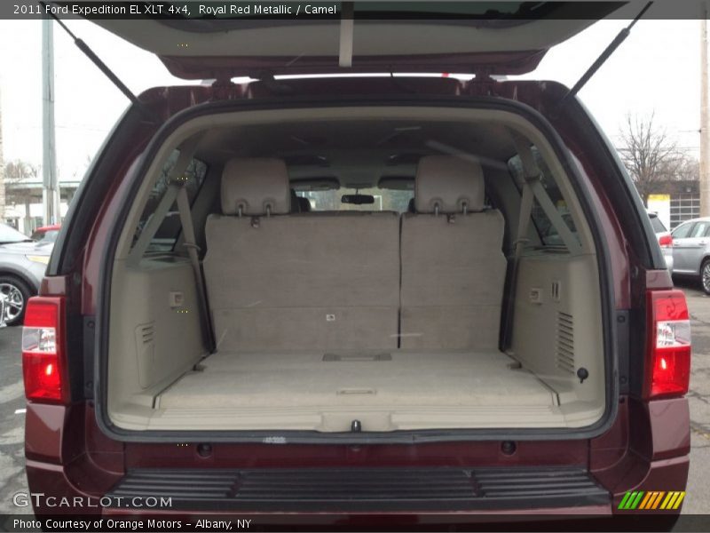 Royal Red Metallic / Camel 2011 Ford Expedition EL XLT 4x4