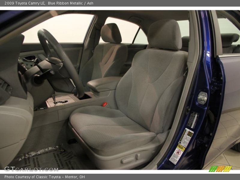 Blue Ribbon Metallic / Ash 2009 Toyota Camry LE