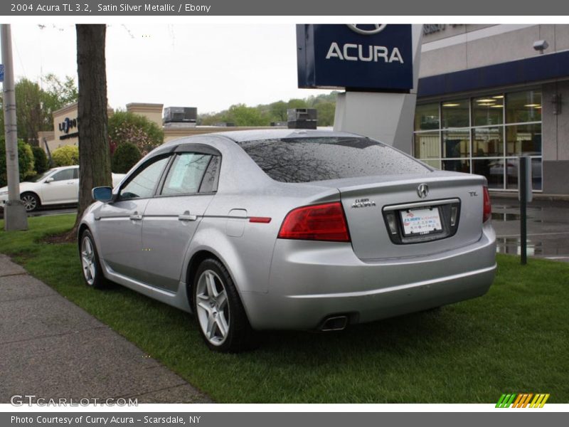 Satin Silver Metallic / Ebony 2004 Acura TL 3.2