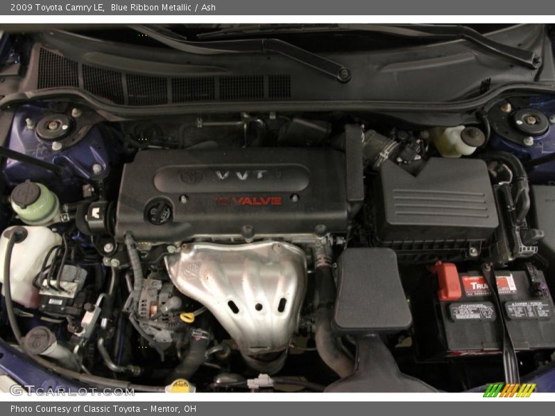 Blue Ribbon Metallic / Ash 2009 Toyota Camry LE
