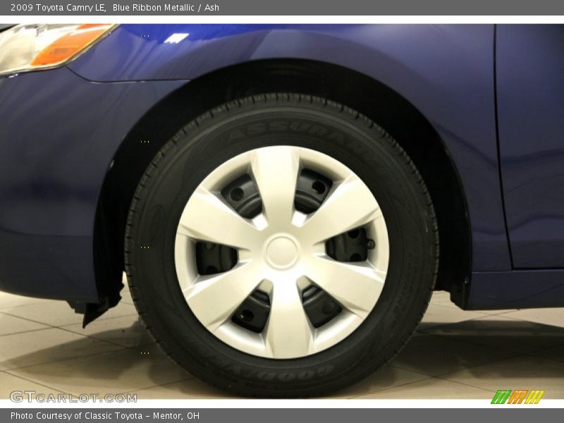 Blue Ribbon Metallic / Ash 2009 Toyota Camry LE
