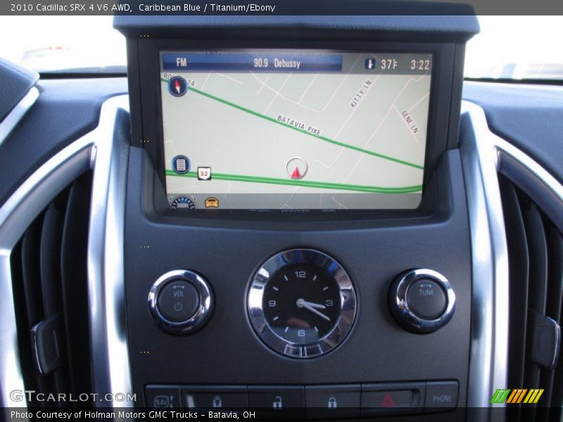 Caribbean Blue / Titanium/Ebony 2010 Cadillac SRX 4 V6 AWD