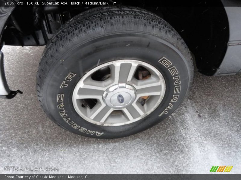Black / Medium/Dark Flint 2006 Ford F150 XLT SuperCab 4x4