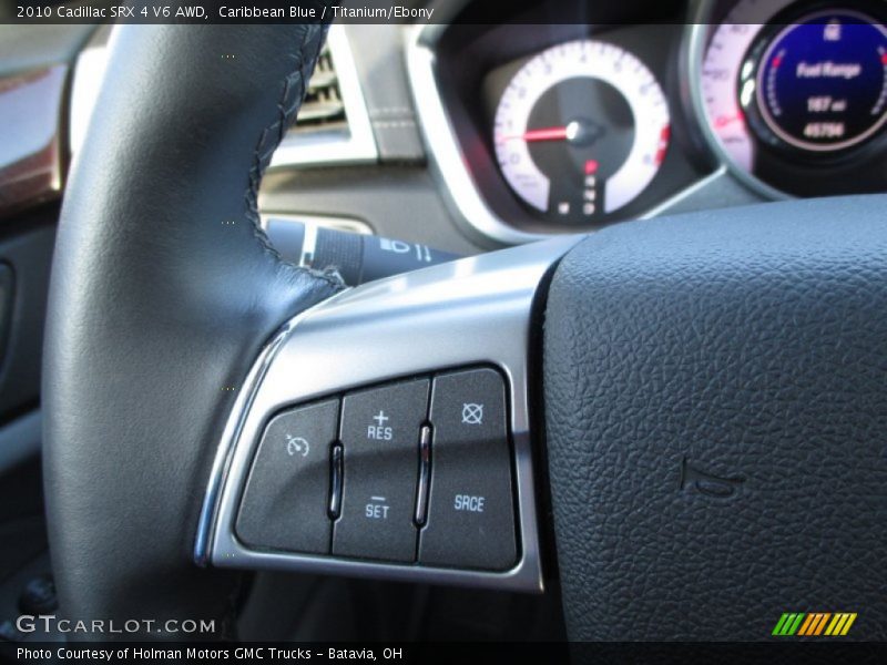 Caribbean Blue / Titanium/Ebony 2010 Cadillac SRX 4 V6 AWD