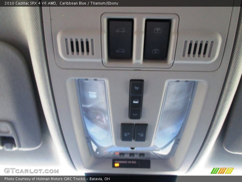 Caribbean Blue / Titanium/Ebony 2010 Cadillac SRX 4 V6 AWD