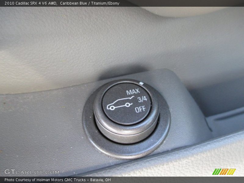 Caribbean Blue / Titanium/Ebony 2010 Cadillac SRX 4 V6 AWD