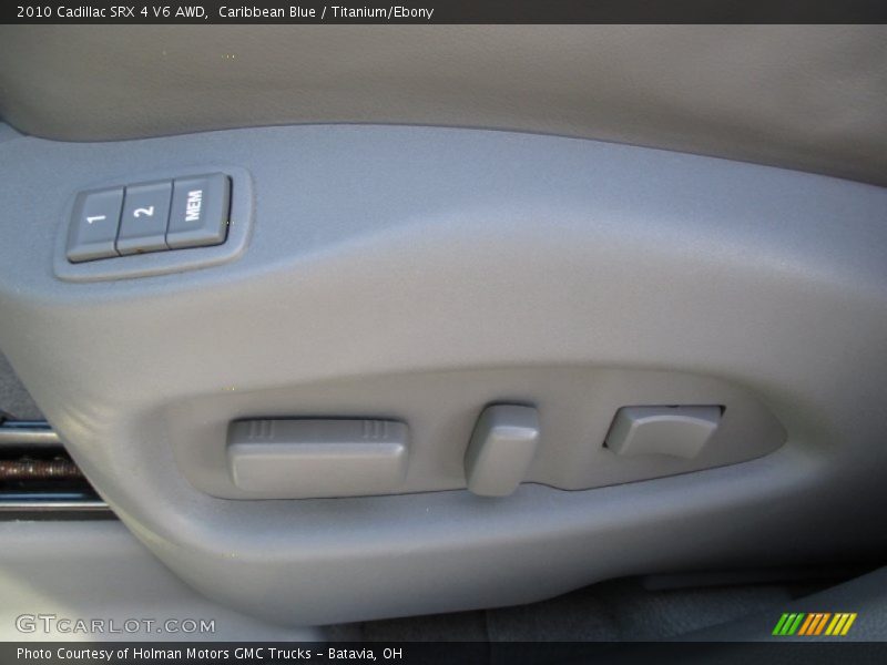 Caribbean Blue / Titanium/Ebony 2010 Cadillac SRX 4 V6 AWD
