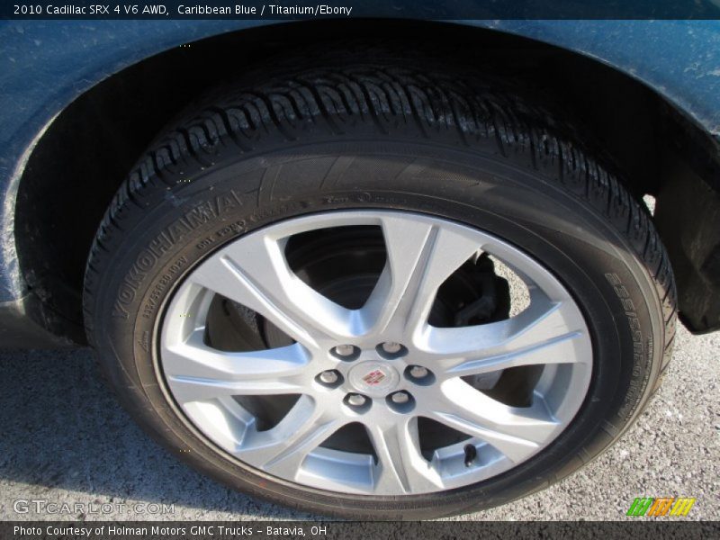 Caribbean Blue / Titanium/Ebony 2010 Cadillac SRX 4 V6 AWD