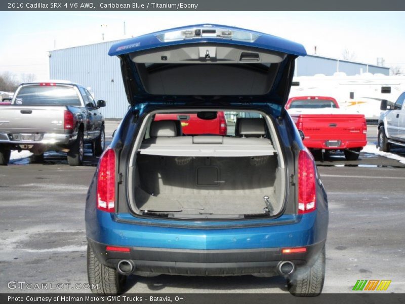 Caribbean Blue / Titanium/Ebony 2010 Cadillac SRX 4 V6 AWD