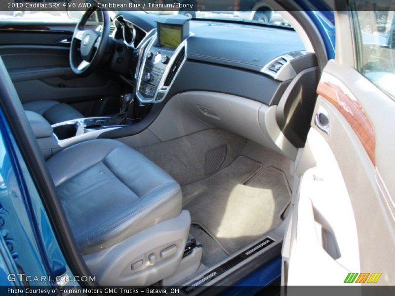 Caribbean Blue / Titanium/Ebony 2010 Cadillac SRX 4 V6 AWD