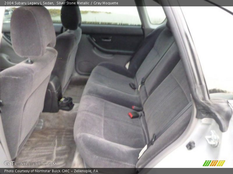 Silver Stone Metallic / Gray Moquette 2004 Subaru Legacy L Sedan