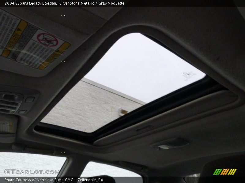 Silver Stone Metallic / Gray Moquette 2004 Subaru Legacy L Sedan