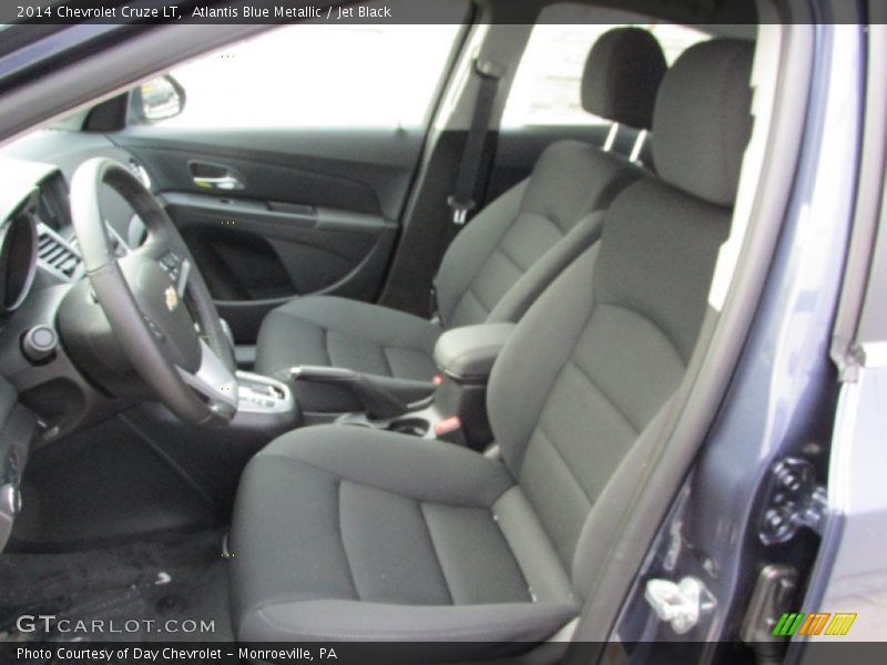 Atlantis Blue Metallic / Jet Black 2014 Chevrolet Cruze LT