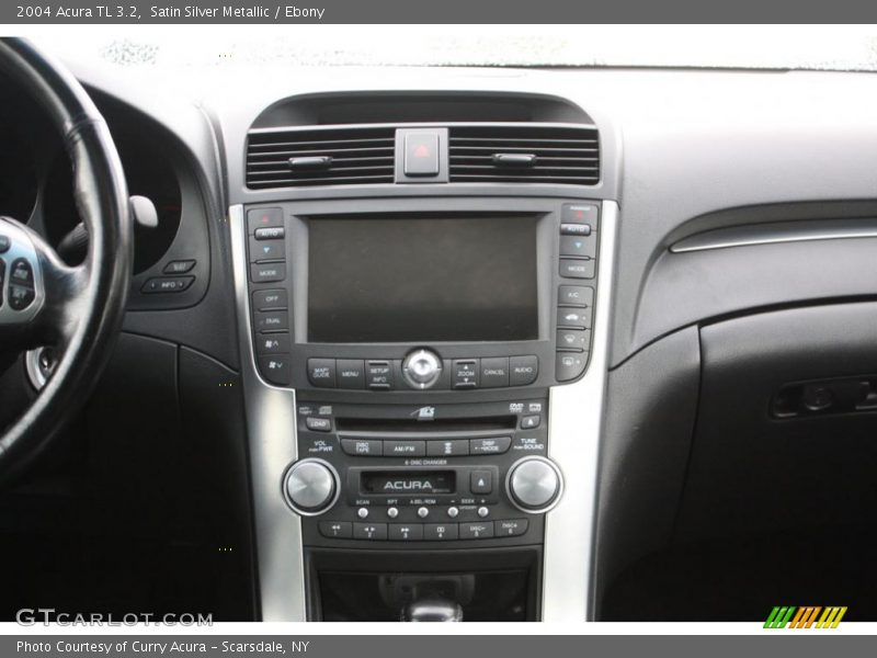 Satin Silver Metallic / Ebony 2004 Acura TL 3.2