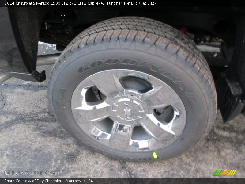 Tungsten Metallic / Jet Black 2014 Chevrolet Silverado 1500 LTZ Z71 Crew Cab 4x4