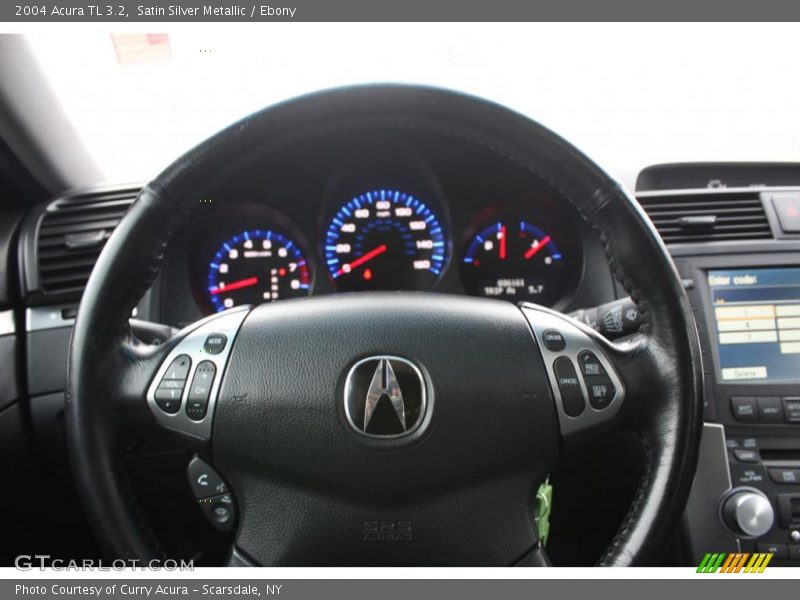 Satin Silver Metallic / Ebony 2004 Acura TL 3.2